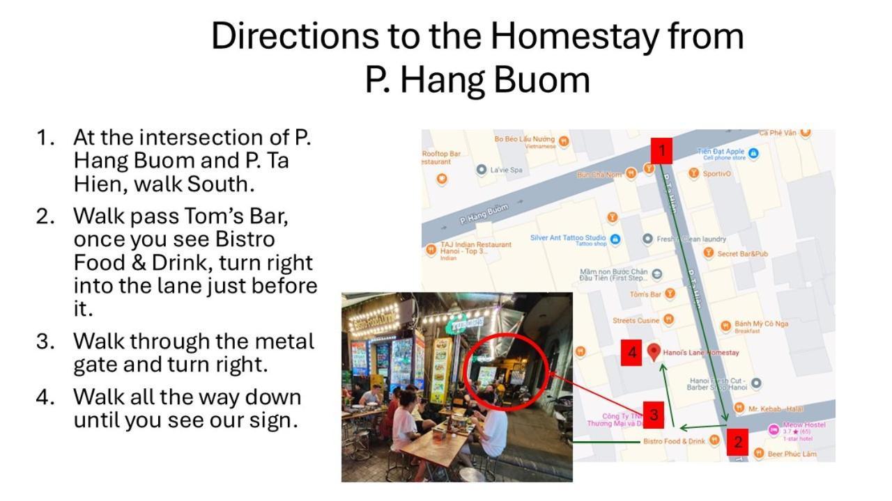 Hanoi'S Lane Homestay المظهر الخارجي الصورة